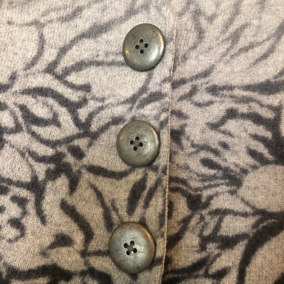 Coldwater Creek Wool Vest Gray SZ M (10-12) R1 - Picture 3 of 5